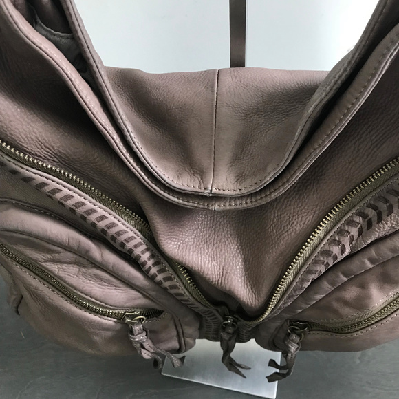 NWT WASHED LEATHER HOBO BY CZ FALCONER - Picture 2 of 7